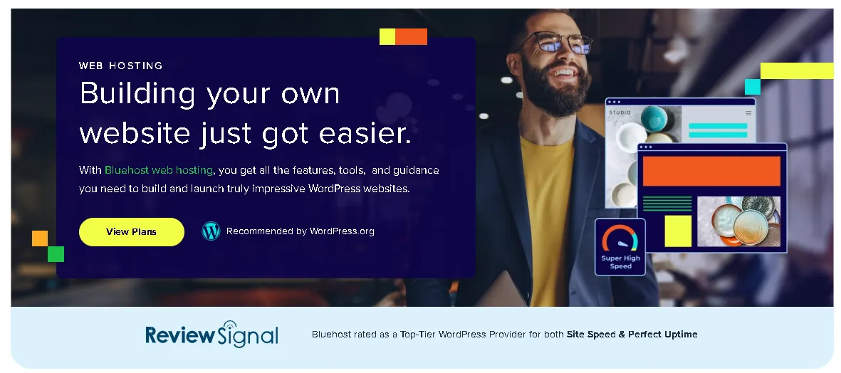 Bluehost WordPress hosting