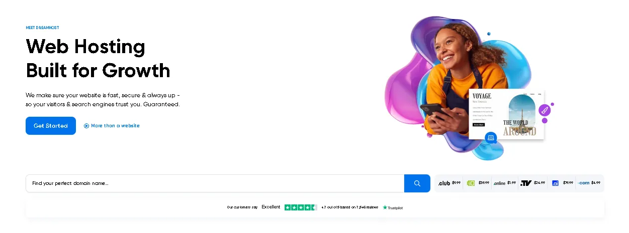 DreamHost developer-friendly hosting